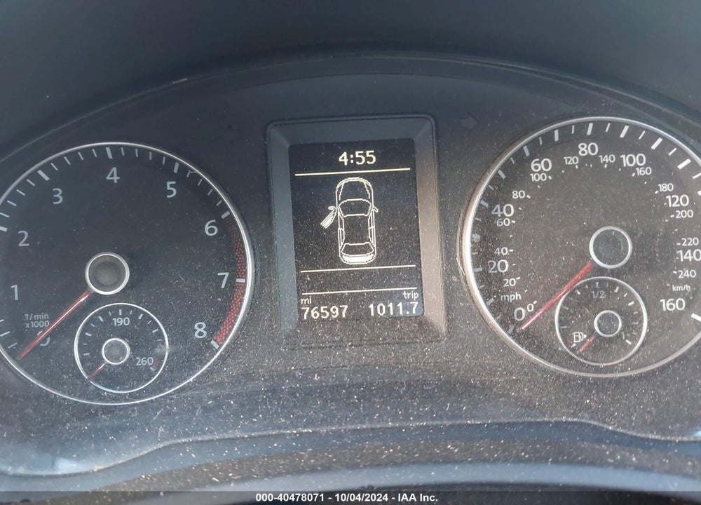 2014 VOLKSWAGEN EOS KOMFORT VIN: WVWBW8AH8EV007136