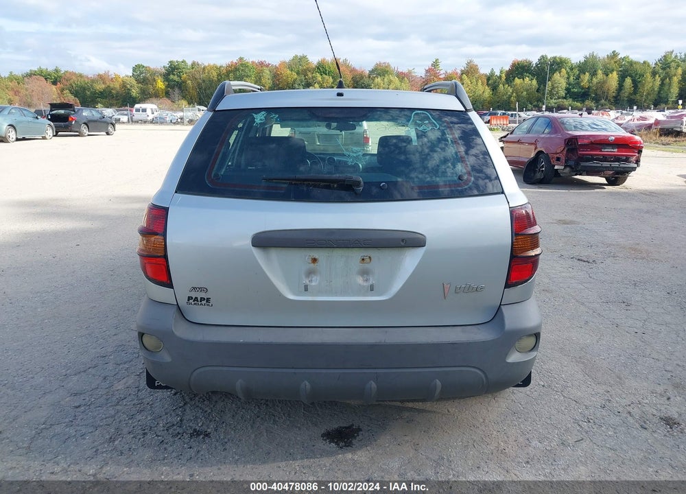 2006 PONTIAC VIBE VIN: 5Y2SM65886Z409737