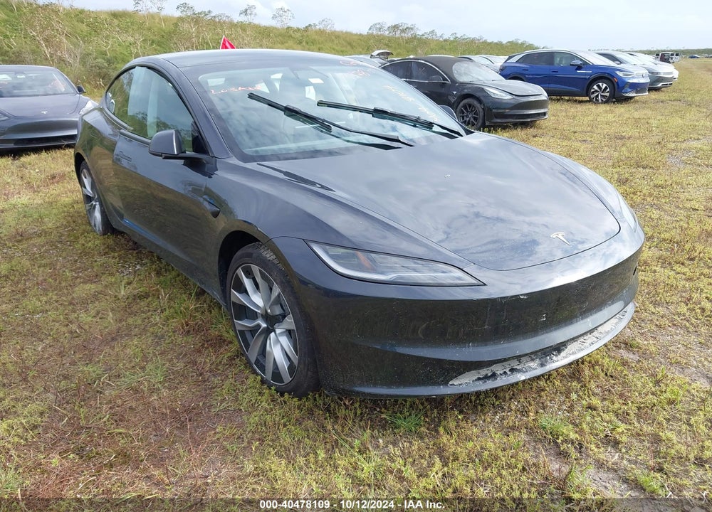 2024 TESLA MODEL 3 REAR-WHEEL DRIVE VIN: 5YJ3E1EA4RF765975