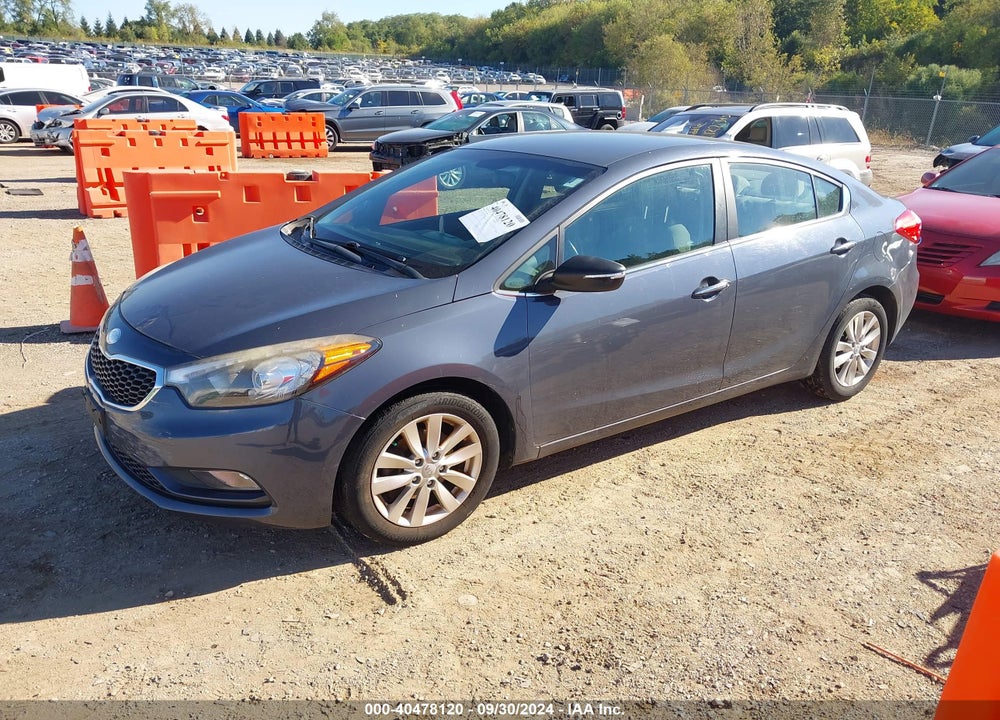 2014 KIA FORTE EX VIN: KNAFX4A81E5116316