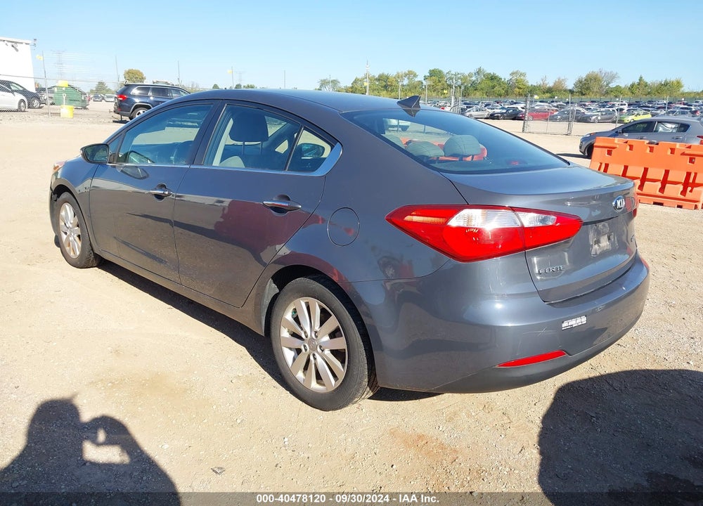 2014 KIA FORTE EX VIN: KNAFX4A81E5116316