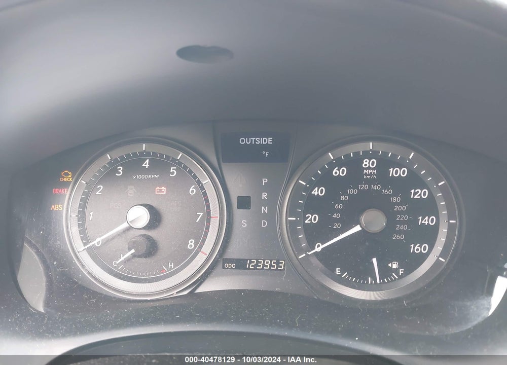 2008 LEXUS ES 350 VIN: JTHBJ46G282267849