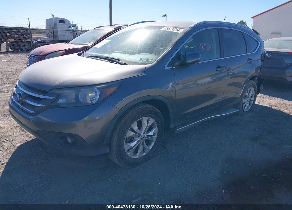 2012 HONDA CR-V EX-L VIN: JHLRM4H73CC024321