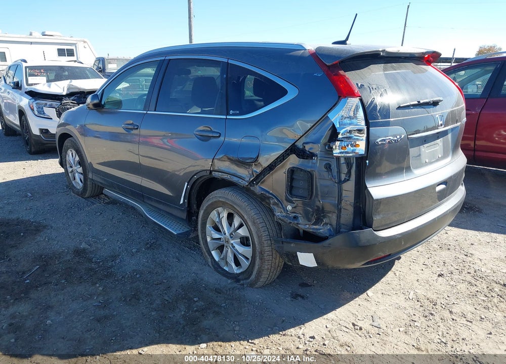 2012 HONDA CR-V EX-L VIN: JHLRM4H73CC024321