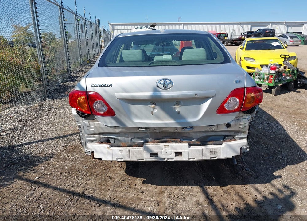 2009 TOYOTA COROLLA LE VIN: JTDBL40E49J004143