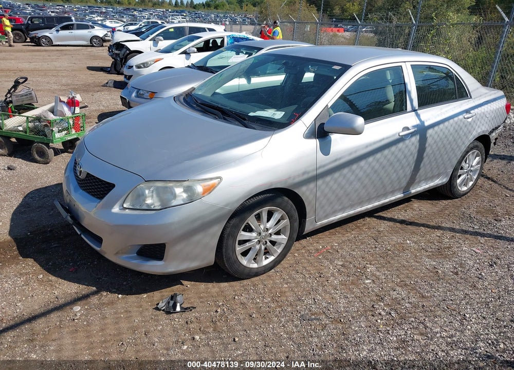 2009 TOYOTA COROLLA LE VIN: JTDBL40E49J004143