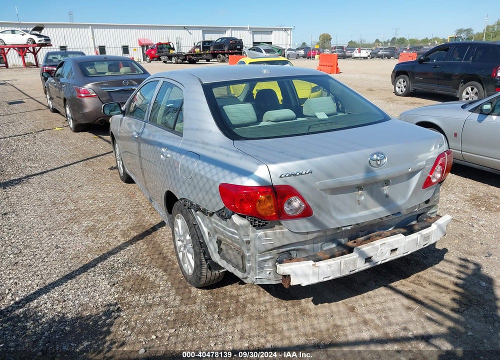 2009 TOYOTA COROLLA LE VIN: JTDBL40E49J004143