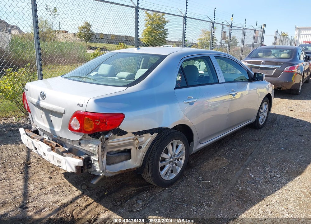 2009 TOYOTA COROLLA LE VIN: JTDBL40E49J004143