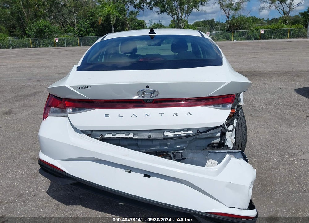 2021 HYUNDAI ELANTRA SEL VIN: 5NPLS4AG8MH007491