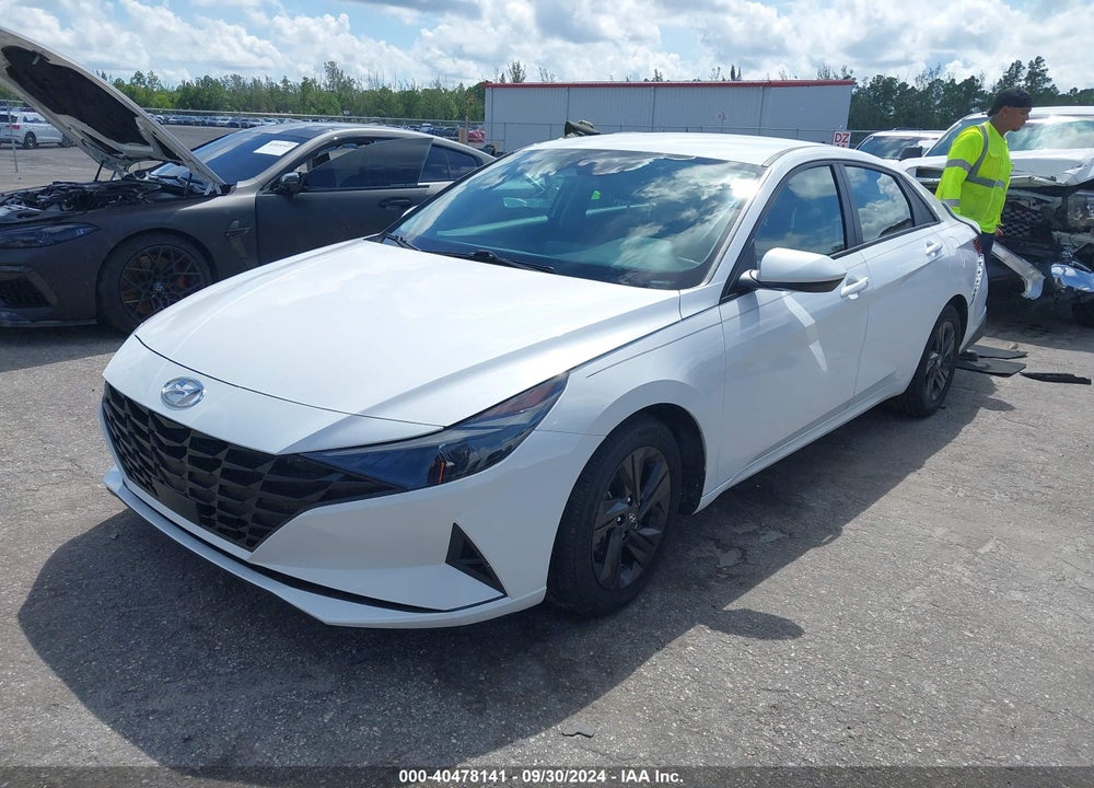 2021 HYUNDAI ELANTRA SEL VIN: 5NPLS4AG8MH007491