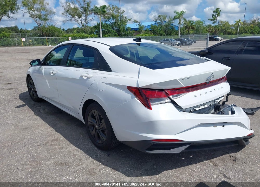 2021 HYUNDAI ELANTRA SEL VIN: 5NPLS4AG8MH007491