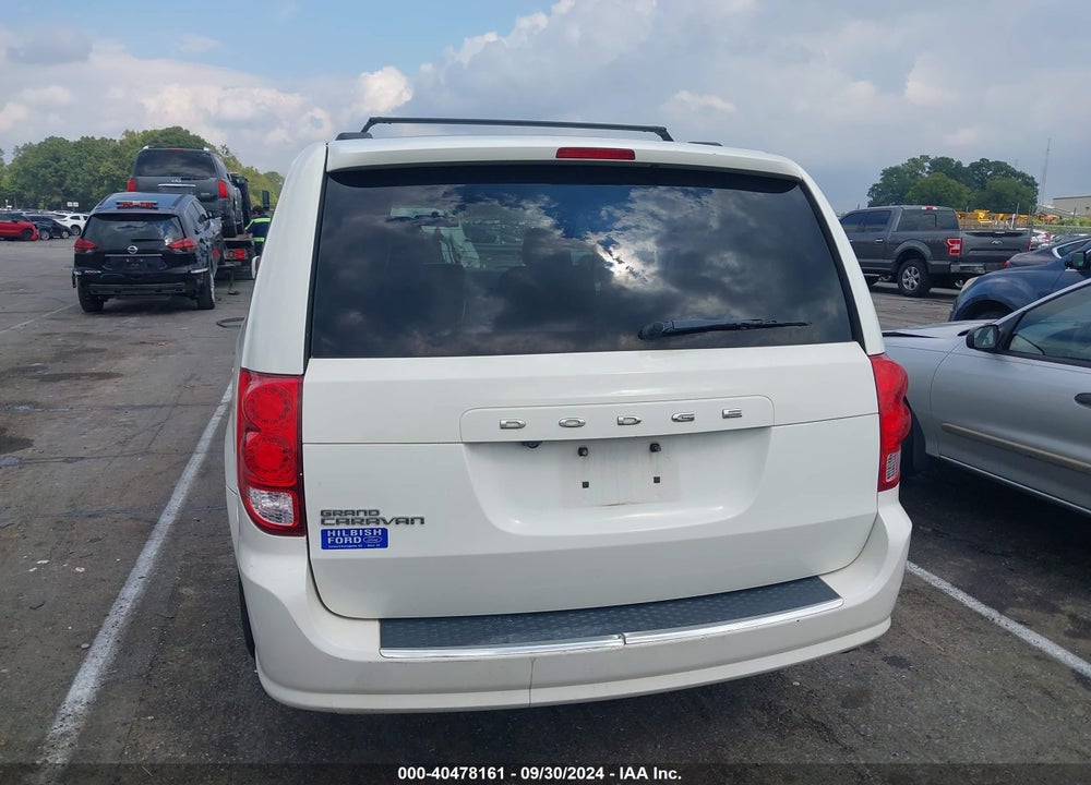 2011 DODGE GRAND CARAVAN MAINSTREET VIN: 2D4RN3DG7BR683408