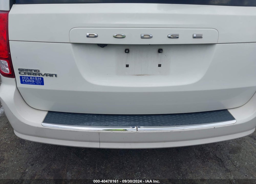 2011 DODGE GRAND CARAVAN MAINSTREET VIN: 2D4RN3DG7BR683408