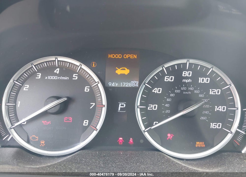 2016 ACURA TLX V6 VIN: 19UUB2F33GA003828