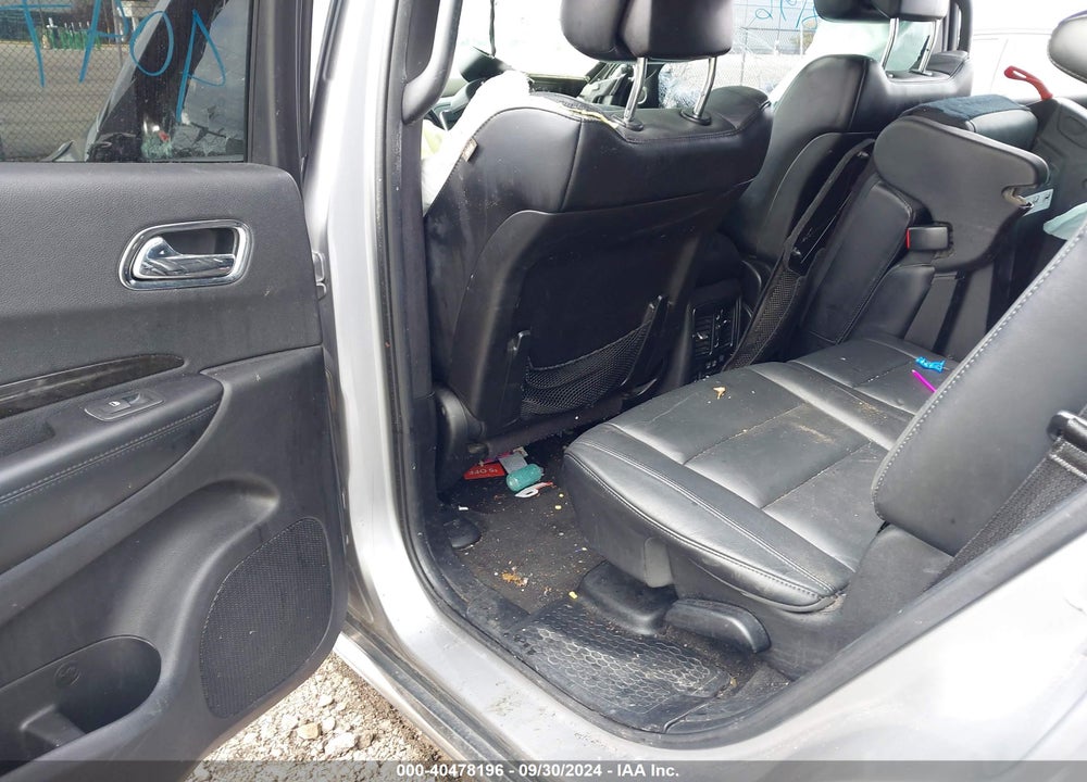 2015 DODGE DURANGO LIMITED VIN: 1C4RDJDG0FC750790