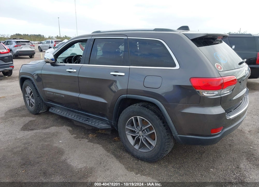 2018 JEEP GRAND CHEROKEE LIMITED 4X2 VIN: 1C4RJEBGXJC274978