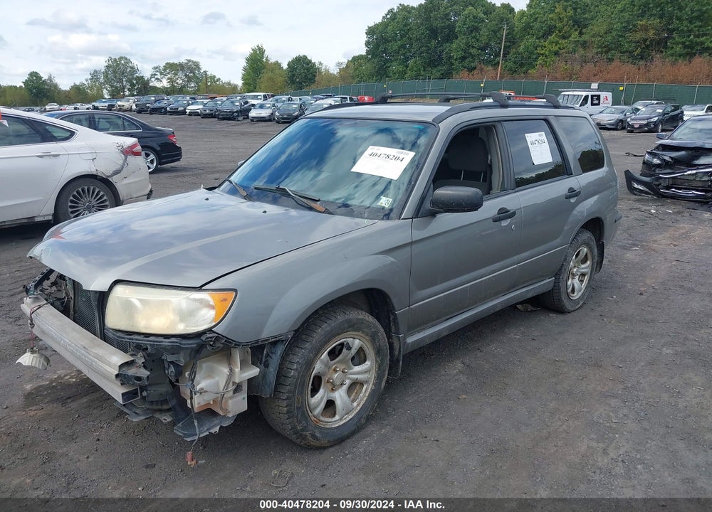 2006 SUBARU FORESTER 2.5X VIN: JF1SG63676H705126