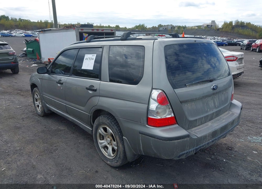 2006 SUBARU FORESTER 2.5X VIN: JF1SG63676H705126