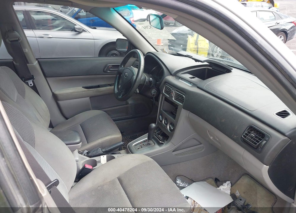 2006 SUBARU FORESTER 2.5X VIN: JF1SG63676H705126