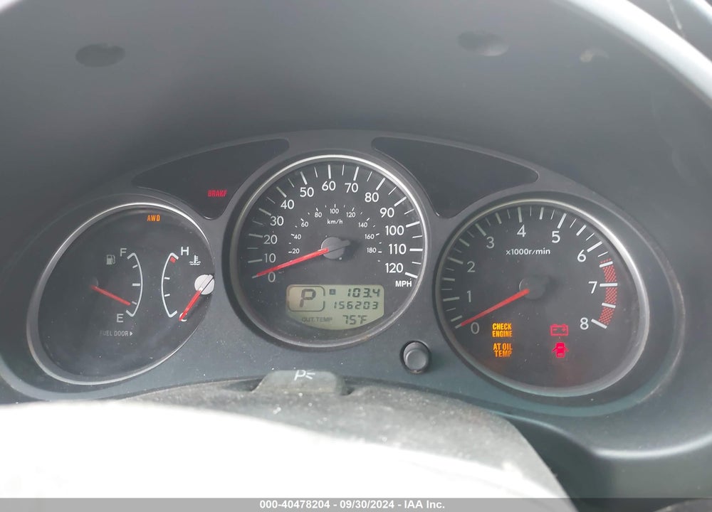 2006 SUBARU FORESTER 2.5X VIN: JF1SG63676H705126