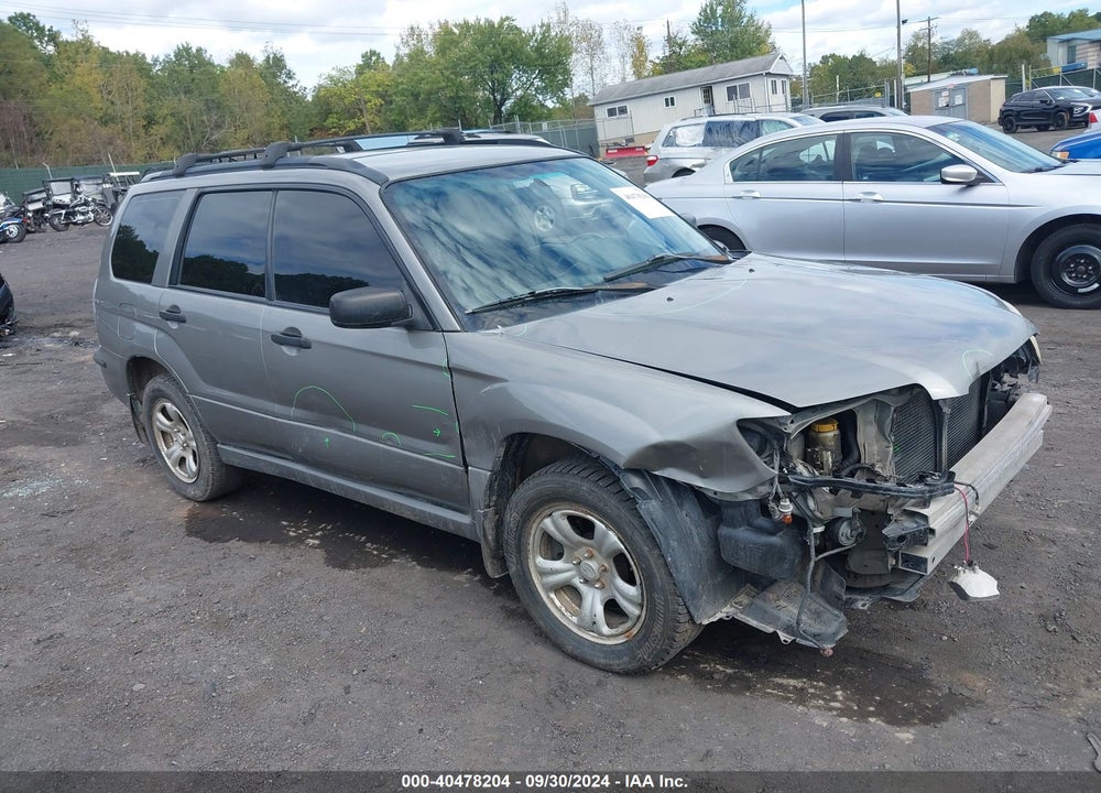 2006 SUBARU FORESTER 2.5X VIN: JF1SG63676H705126
