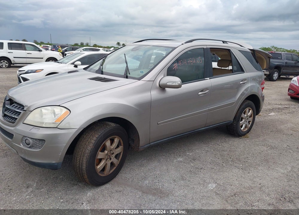2007 MERCEDES-BENZ ML 350 4MATIC VIN: 4JGBB86EX7A196694