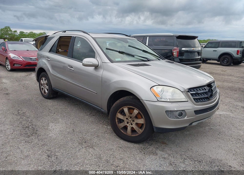 2007 MERCEDES-BENZ ML 350 4MATIC VIN: 4JGBB86EX7A196694