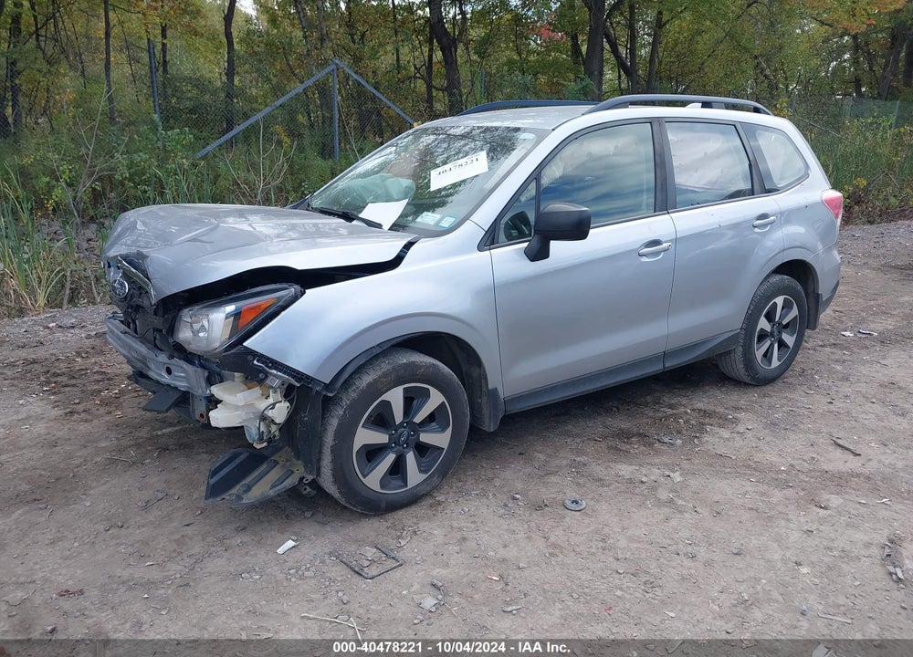 2017 SUBARU FORESTER 2.5I VIN: JF2SJABC9HH486423