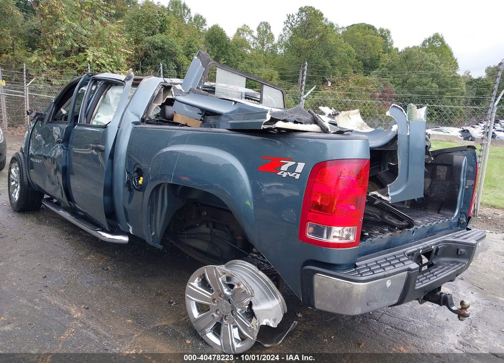 2011 GMC SIERRA 1500 SLE VIN: 3GTP2VE37BG259317