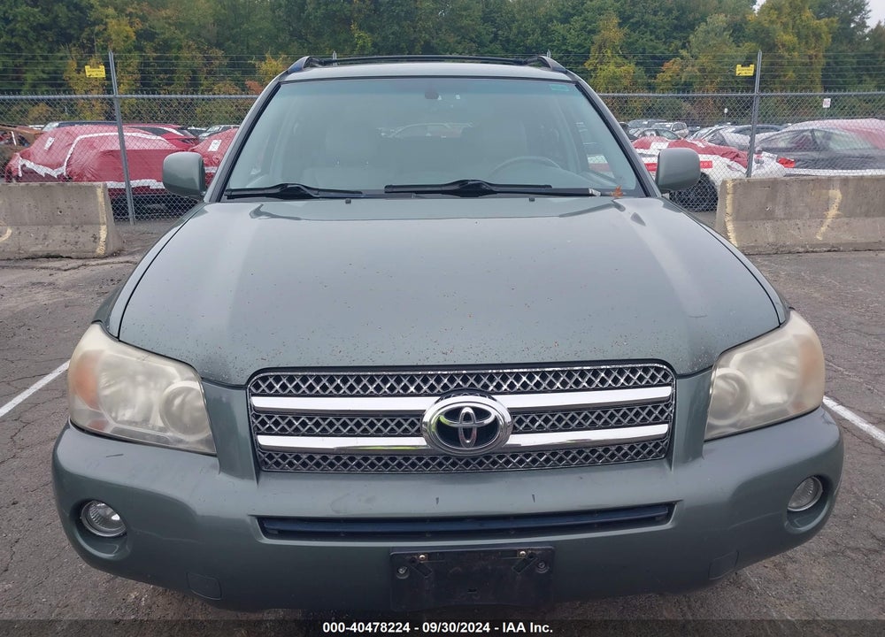 2007 TOYOTA HIGHLANDER HYBRID LIMITED V6 VIN: JTEEW21A270038682