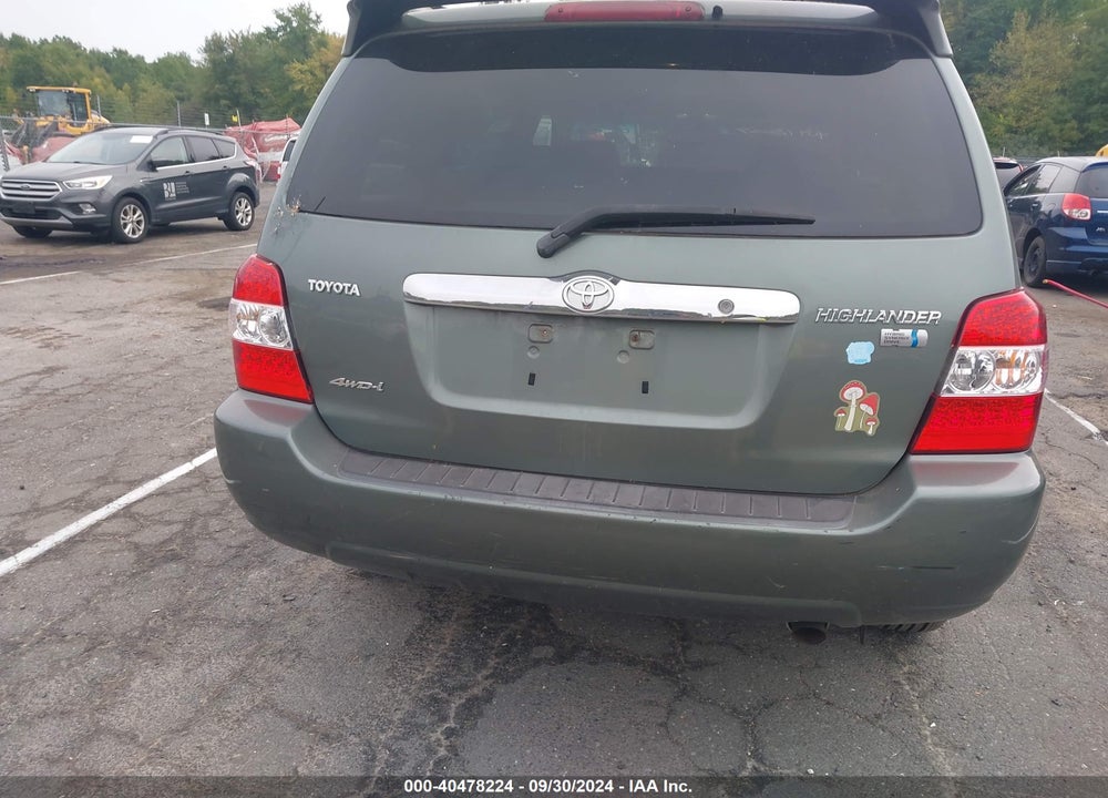 2007 TOYOTA HIGHLANDER HYBRID LIMITED V6 VIN: JTEEW21A270038682