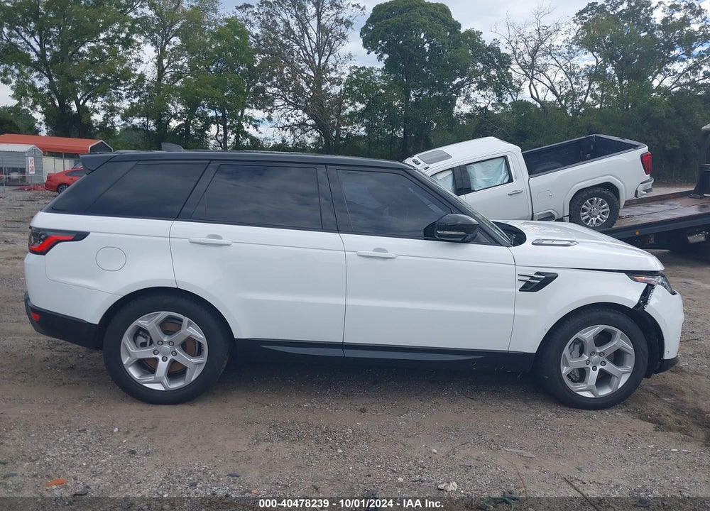 2019 LAND ROVER RANGE ROVER SPORT HSE VIN: SALWR2RV2KA420360