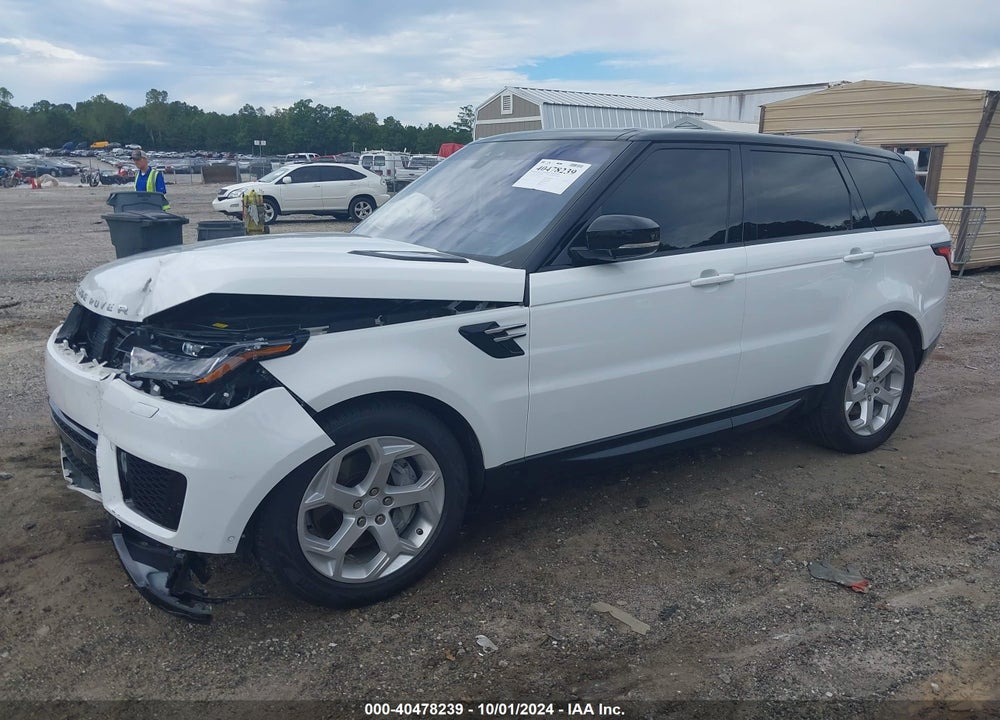 2019 LAND ROVER RANGE ROVER SPORT HSE VIN: SALWR2RV2KA420360