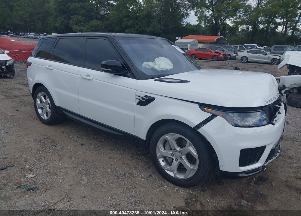 2019 LAND ROVER RANGE ROVER SPORT HSE VIN: SALWR2RV2KA420360