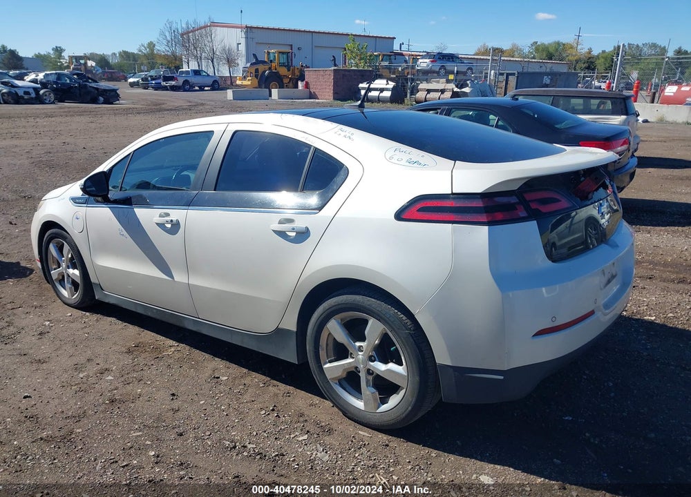 2012 CHEVROLET VOLT VIN: 1G1RD6E44CU103261