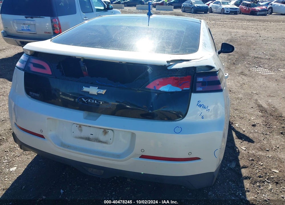 2012 CHEVROLET VOLT VIN: 1G1RD6E44CU103261