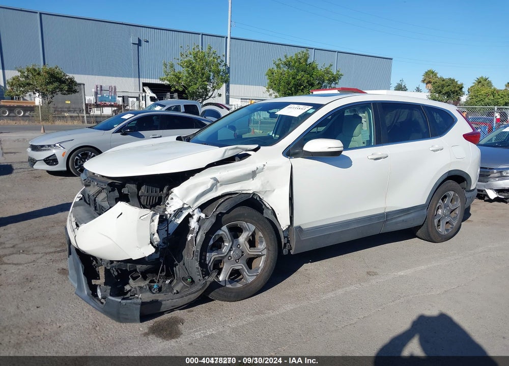 2018 HONDA CR-V EX VIN: 5J6RW1H51JL005553