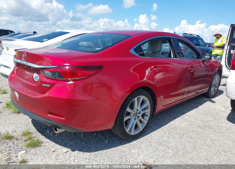 2016 MAZDA 6 I TOURING VIN: JM1GJ1V53G1428574