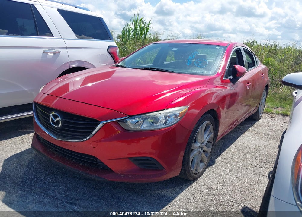 2016 MAZDA 6 I TOURING VIN: JM1GJ1V53G1428574