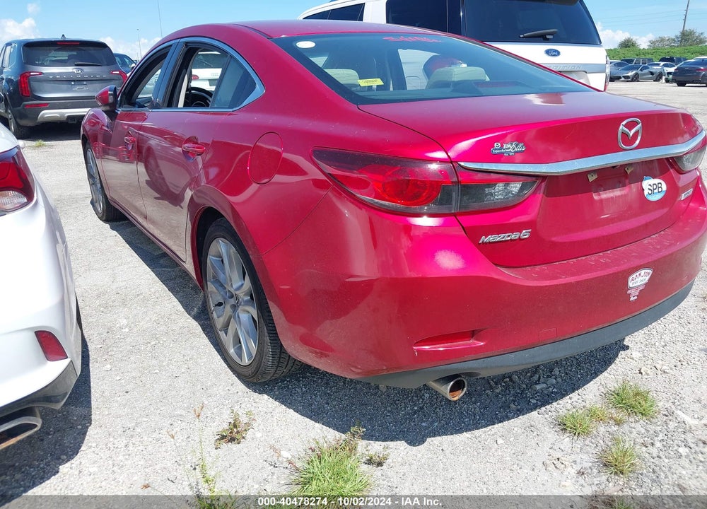 2016 MAZDA 6 I TOURING VIN: JM1GJ1V53G1428574