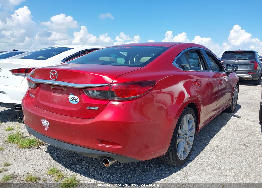 2016 MAZDA 6 I TOURING VIN: JM1GJ1V53G1428574