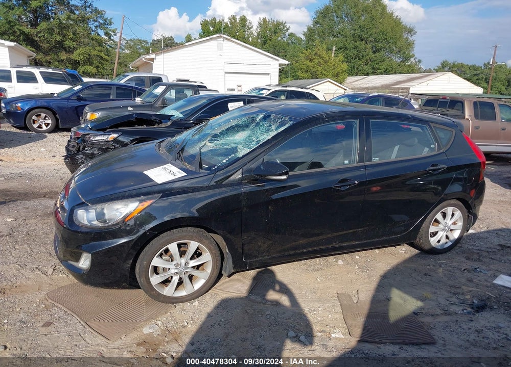 2013 HYUNDAI ACCENT SE VIN: KMHCU5AE9DU067151