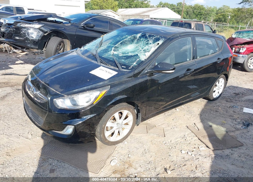 2013 HYUNDAI ACCENT SE VIN: KMHCU5AE9DU067151