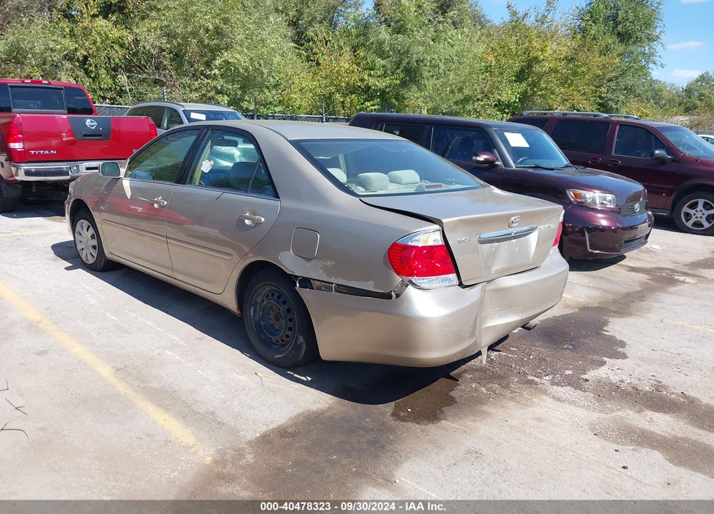 2006 TOYOTA CAMRY LE VIN: 4T1BE32K46U158770