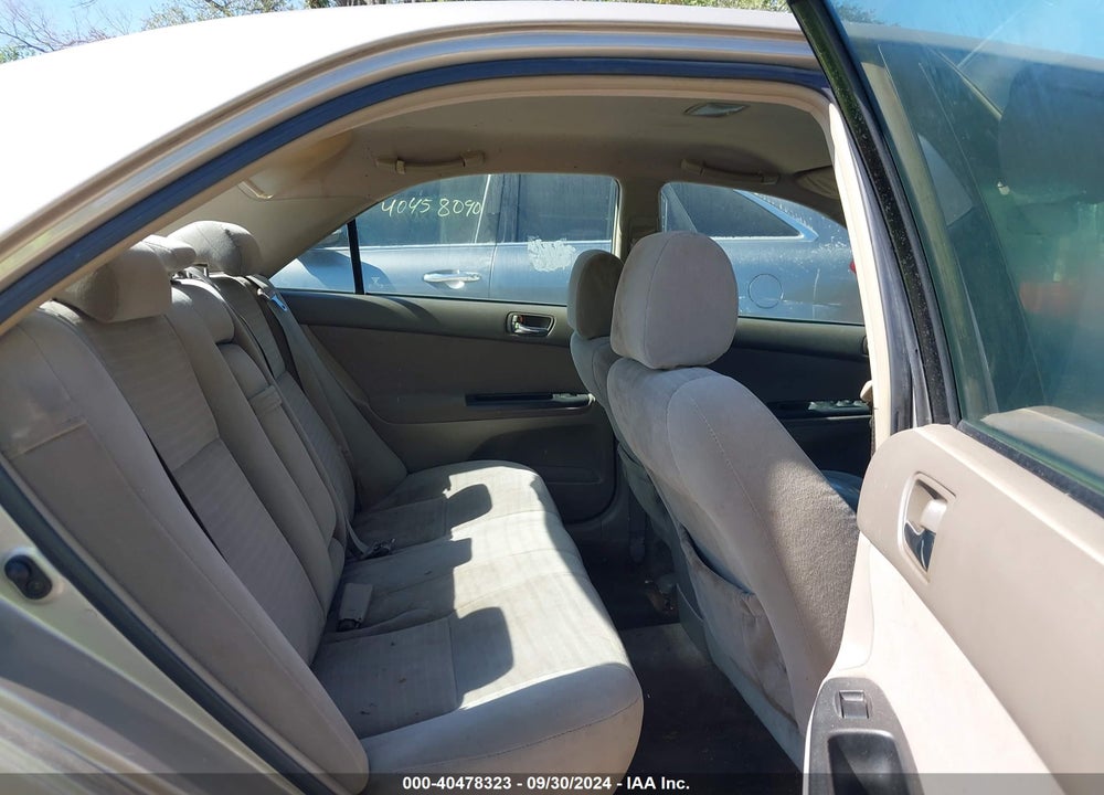 2006 TOYOTA CAMRY LE VIN: 4T1BE32K46U158770