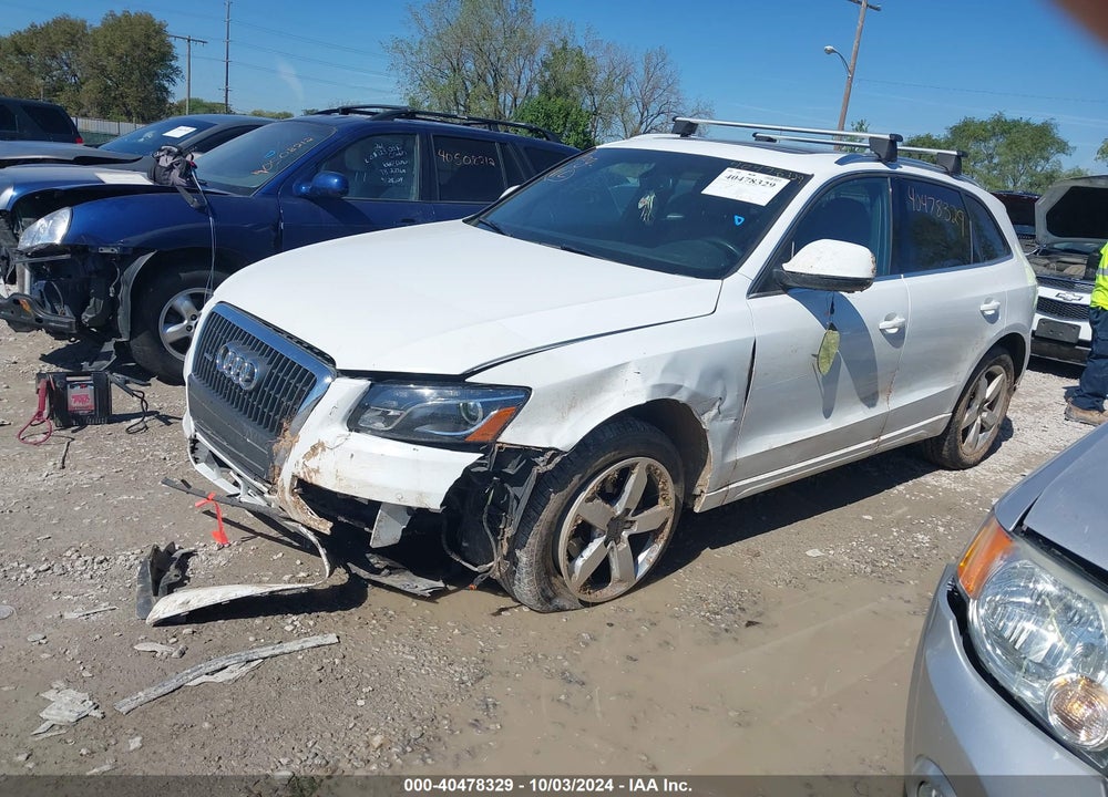 2012 AUDI Q5 2.0T PREMIUM VIN: WA1LFAFP3CA025618