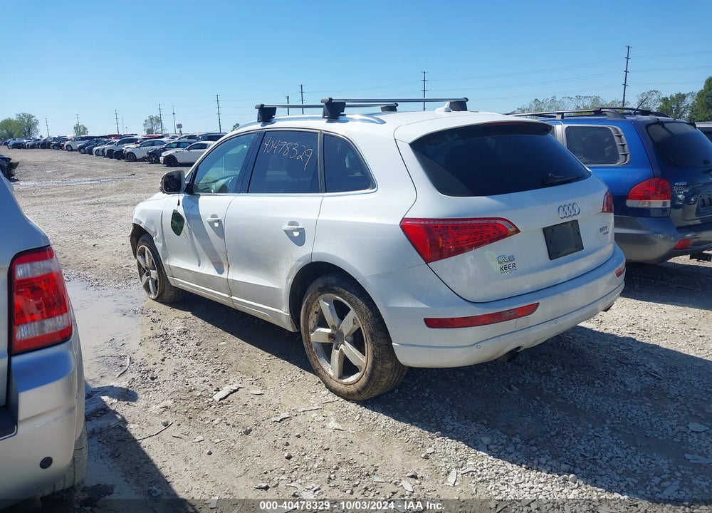 2012 AUDI Q5 2.0T PREMIUM VIN: WA1LFAFP3CA025618