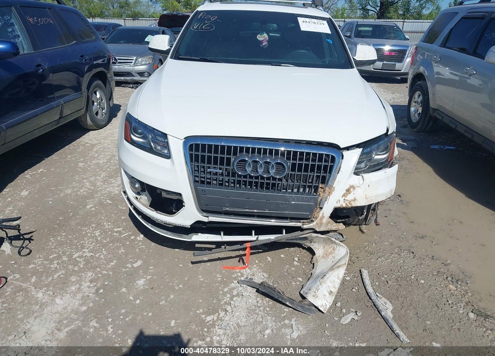 2012 AUDI Q5 2.0T PREMIUM VIN: WA1LFAFP3CA025618