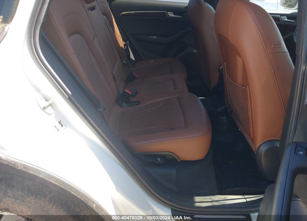 2012 AUDI Q5 2.0T PREMIUM VIN: WA1LFAFP3CA025618