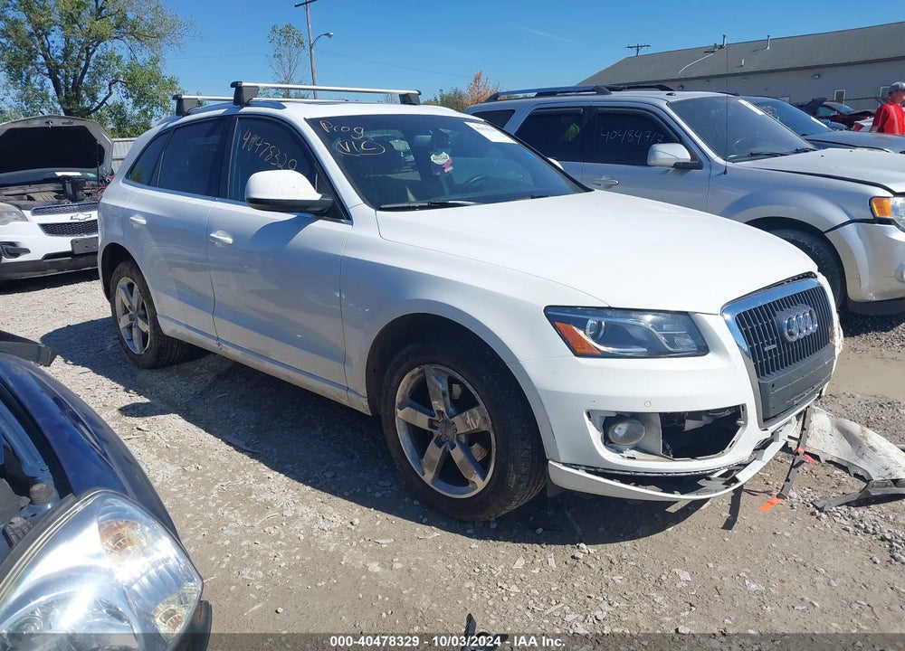2012 AUDI Q5 2.0T PREMIUM VIN: WA1LFAFP3CA025618